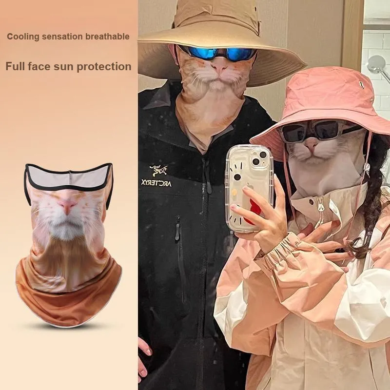 YUZHAOLIN Polyamide Sun Protection Masks Unisex-4