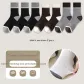 Black 3, Dark Brown 2, Gray 2 (7 Pack)