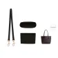Black Shoulder Strap+Black Felt Liner