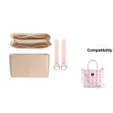 [Pink Two-Piece Set]Felt Liner+1 Pair Abrasion-Resistant Edge (Includes Metal Protective Ring)