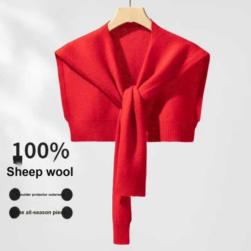 Shanghai Story Sheep Wool Shawls Women's-15