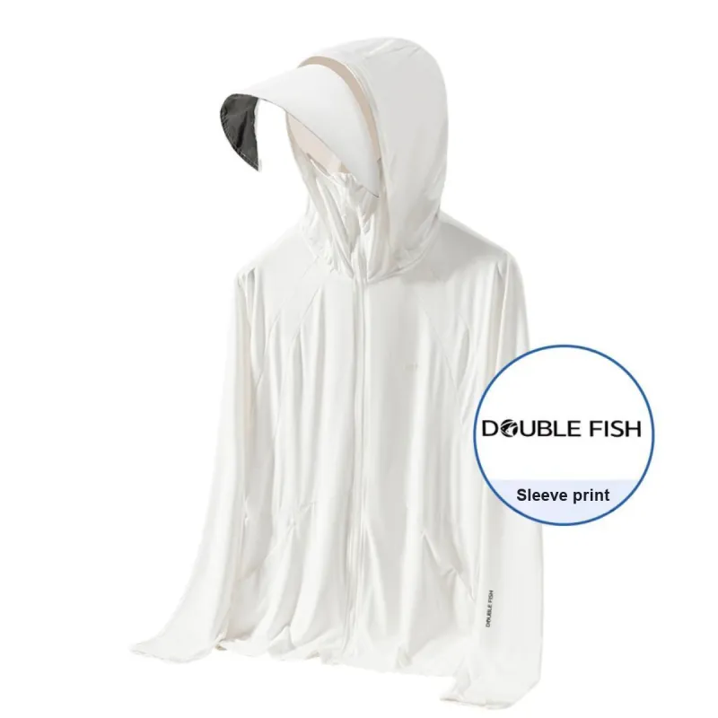 DOUBLEFISH Breathable Quick Dry UV Protection Sun Protection Clothing Unisex-3