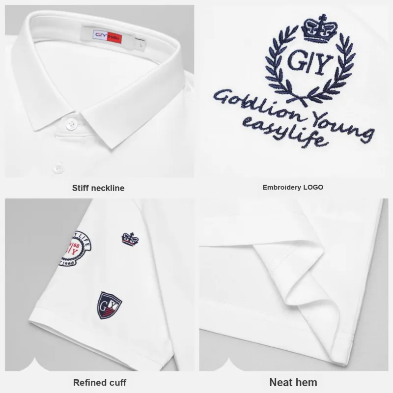 GY Goldlion Polo Shirts Men-2
