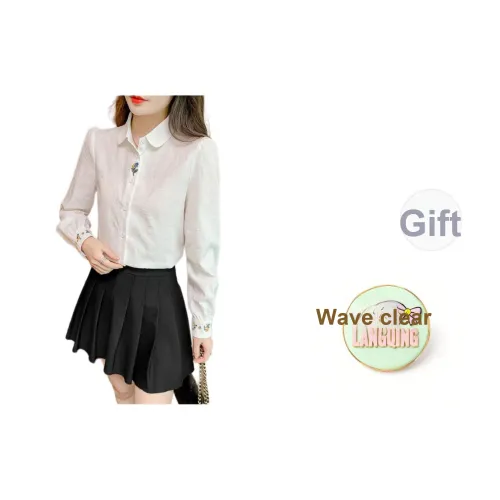 LANGQING Женские рубашки