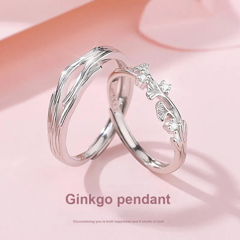 KADER 999 Fine Silver Rings Unisex Silver, Gift Box Set-1