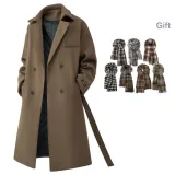 Khaki (Woolen) Comes with Scarf