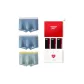 Box 3 Pack (Blue Pink+Blue Pink+Yellow Green)