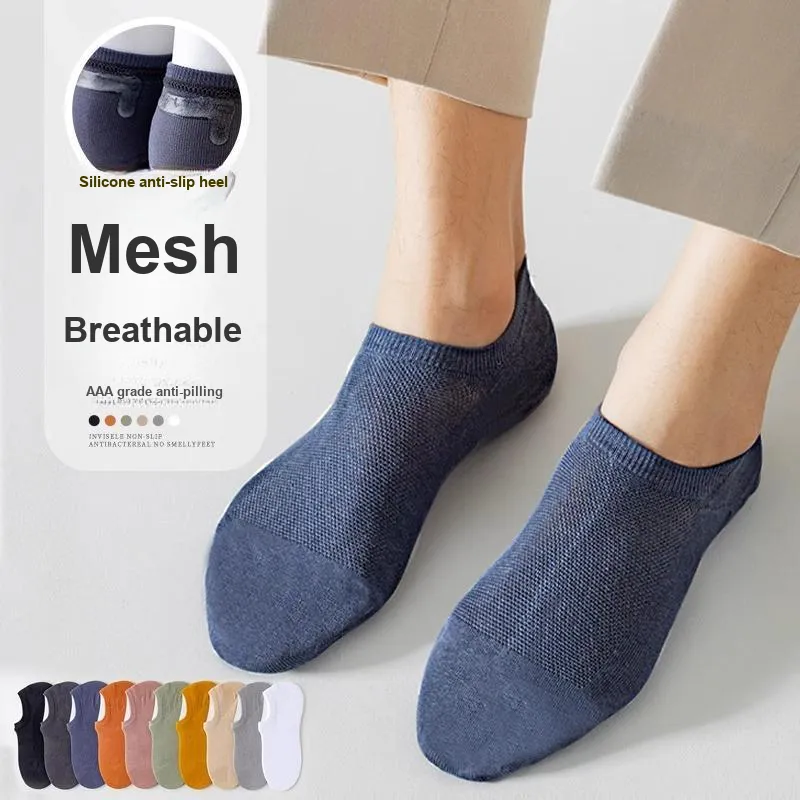 Taste The Color No Show Socks Men's 5 Pack-1
