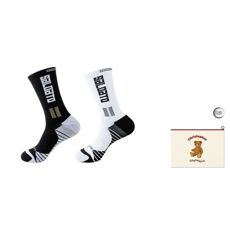 Caramella Basketball Socks Men's Shopping Bag Combo Set-13