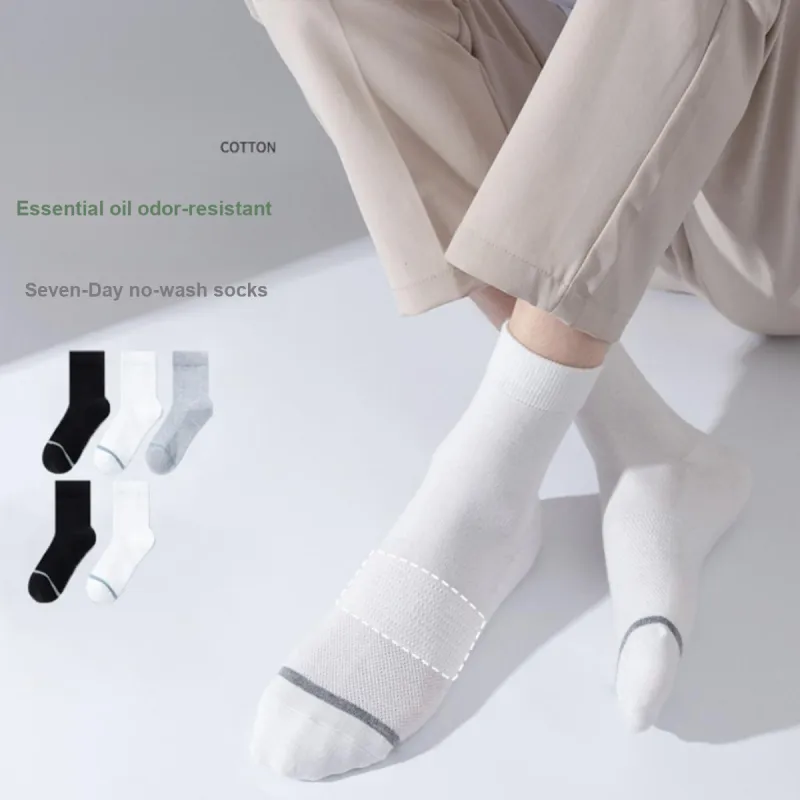 LoveEsteem Mid Calf Socks Men's 5 Pack-2