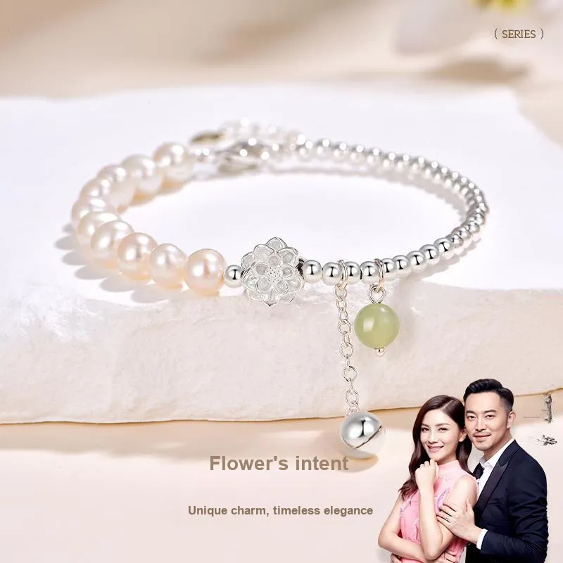 JINLIUFUJIXIANG Pearl Bracelets Women's-1