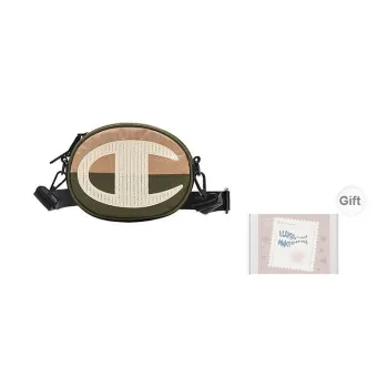 Champion Fabric Round Cake Bag Crossbody Bags Shoulder Bags Regular Unisex Multicolor