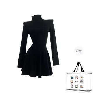 BDGU Long Sleeved Dress Women's Black