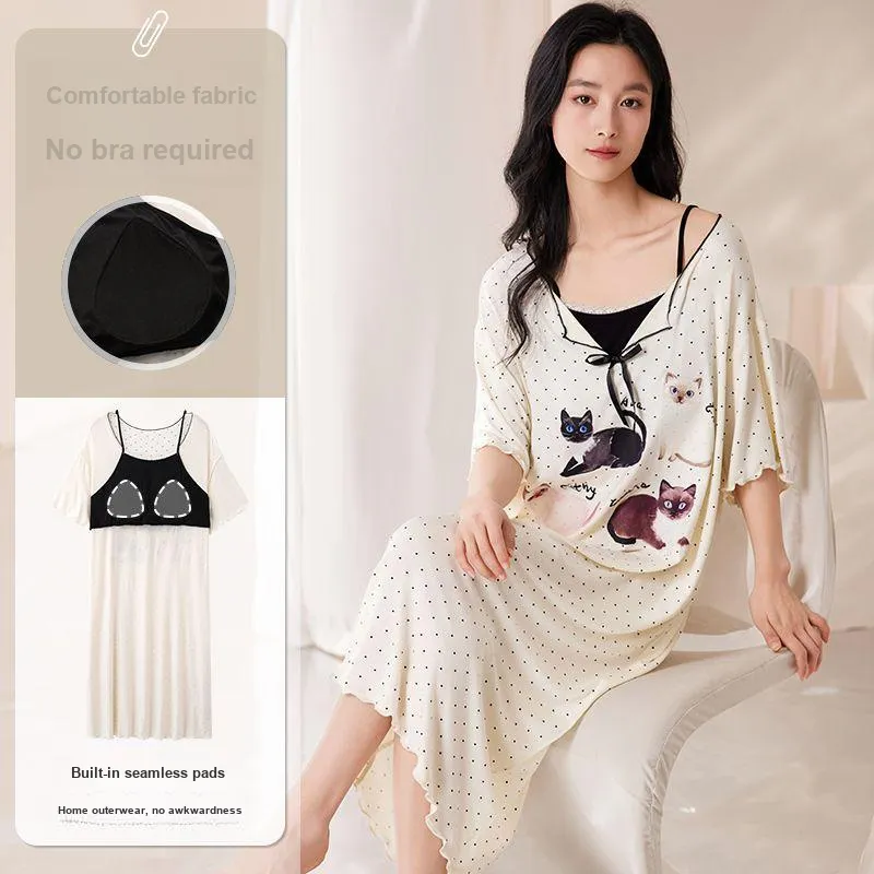 XISHE Nightgown Women's Standard Color-1