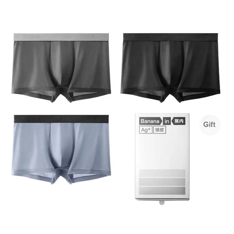 Bananain Boxer Shorts Men's 3 Pieces 6 Pieces Of Packing-11