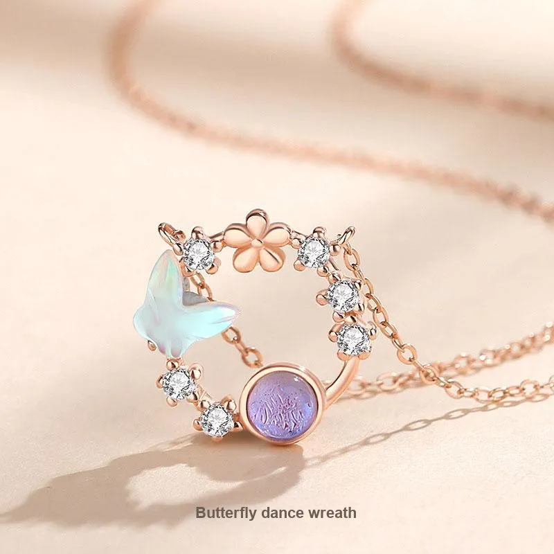KEMLAIDA S925 Silver Women's Necklace Women's-1