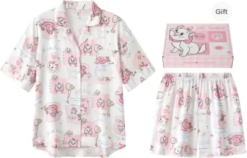 Gongdie x Disney Pajama Set Women's Gift Box Set White