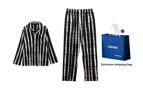 Floating light islands Men Pajama Sets