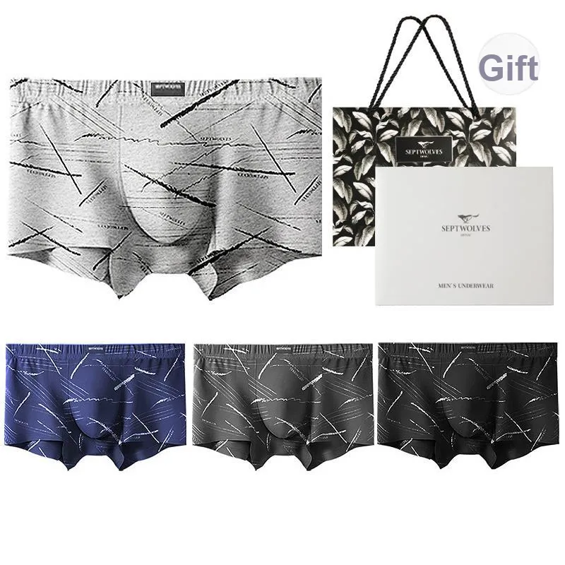 SEPTWOLVES Нижнее белье Подарочная коробка Мужской 4 пачки