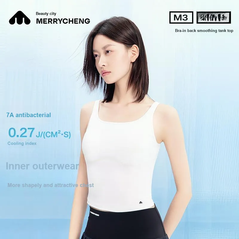 Merry City Sleeveless Sports Shirts Women's-2