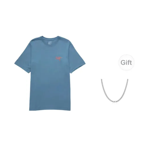 Arcteryx T-Shirts Men Polished Stone Blue