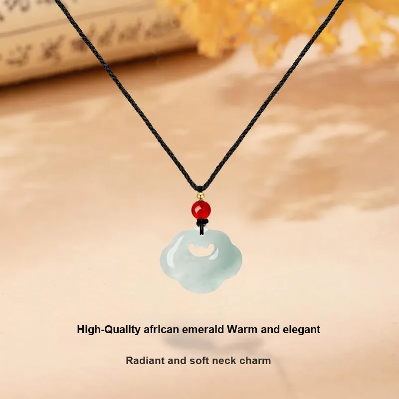 MISS TOOYA African Emerald Necklaces Women's-1