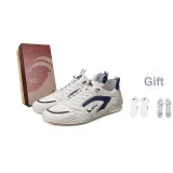 White Blue[Includes Brand Socks+Massage Insoles]