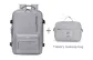 Gray+Toiletry Makeup Bag