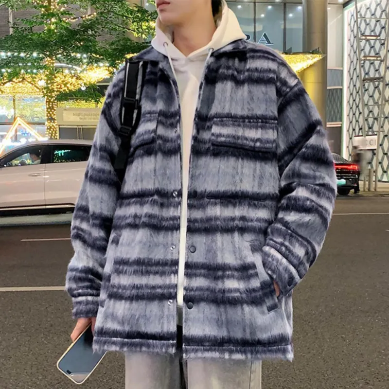 VniVerseVClub Jackets Coats Unisex Light Blue-13