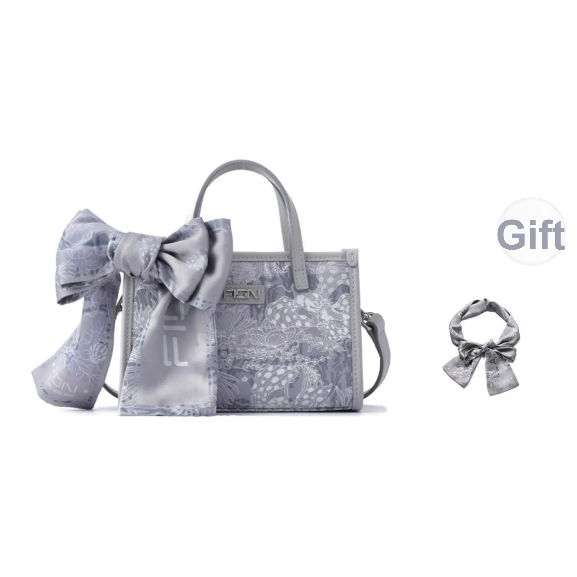 FION Fabric Classic Tote Bag, Shopping Bag, Crossbody Bag Women's Multicolor