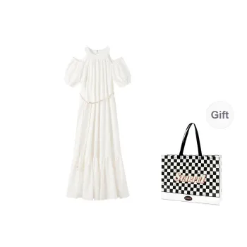 STARFEI Short Sleeved Dress Women's