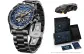 Black Case Blue Dial Steel Band[Limited Sports Car Clothing Sets]