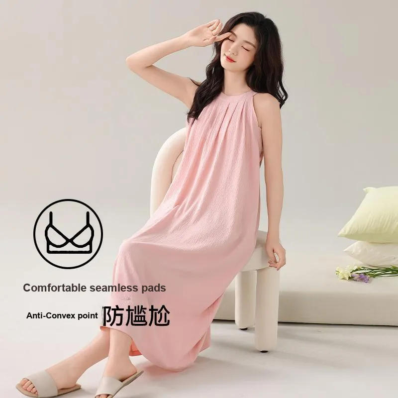 MADALLO Women's Nightgowns-4