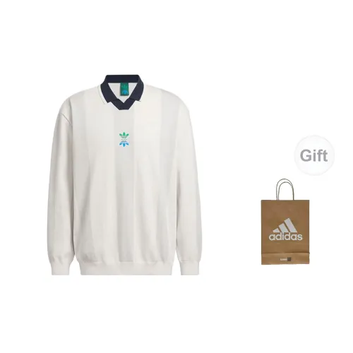 Adidas Originals Rolling Links Sweatshirts Men Pink/White+Gift Bag