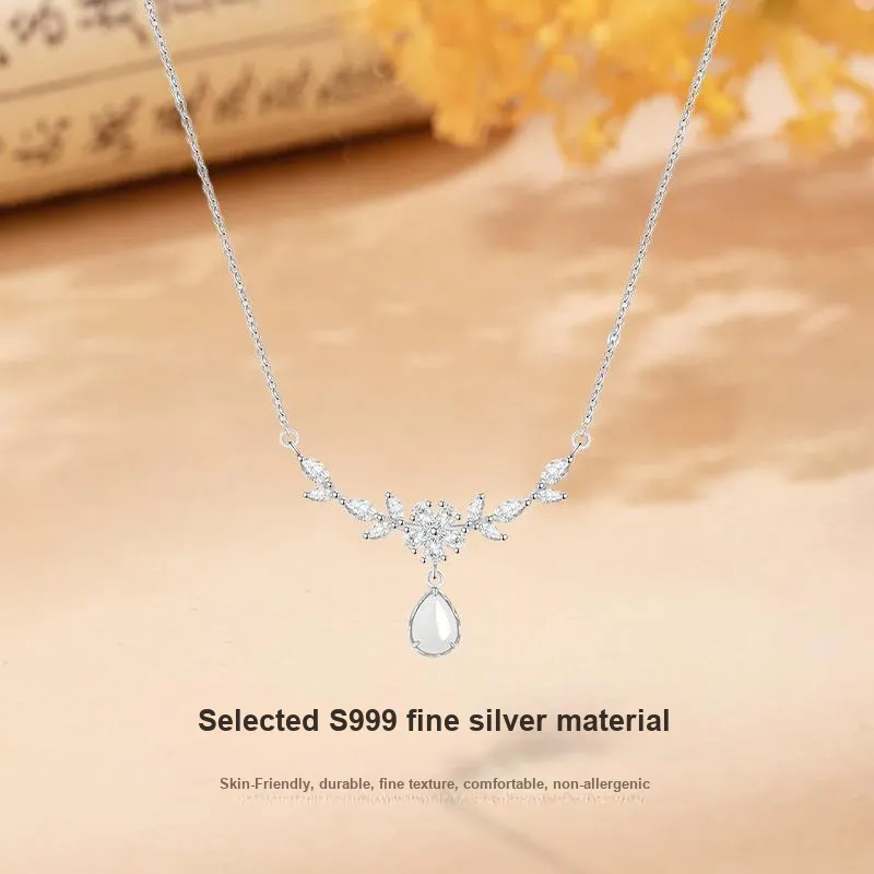 MISS TOOYA Chalcedony Necklaces Women's-2