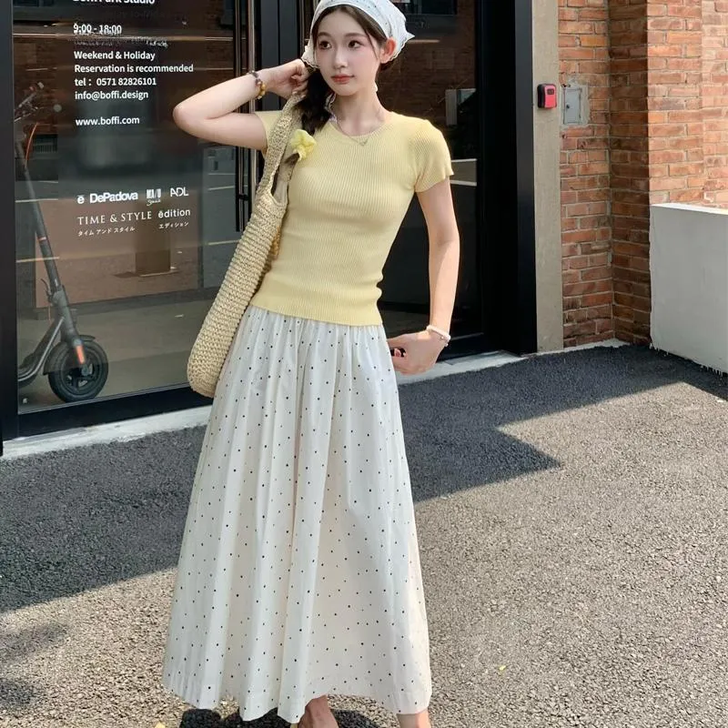 YGPRW Two Piece Skirt Sets Women's-3