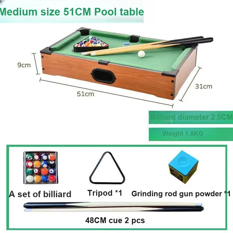 Lezhi By Me Home Mini Pool Table For Kids' Fun And Learning Indoor Board Games-3