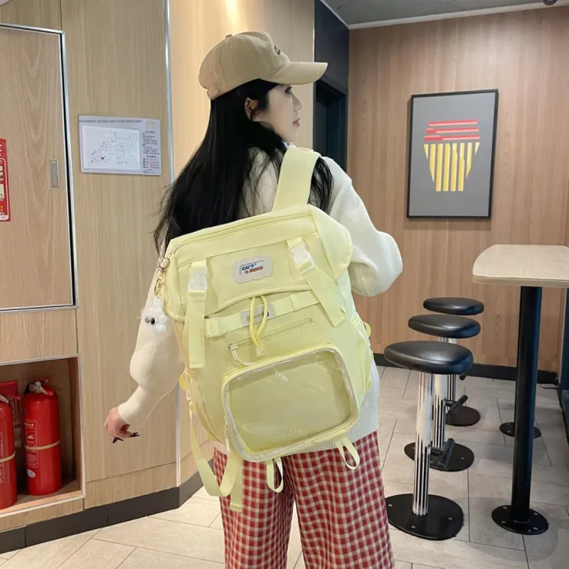 LUVISTRUE Nylon Backpack Women's Multicolor-4