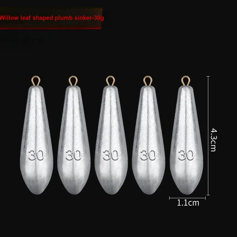 Monda Sinkers Fishing High-quality Electrolytic Lead-7