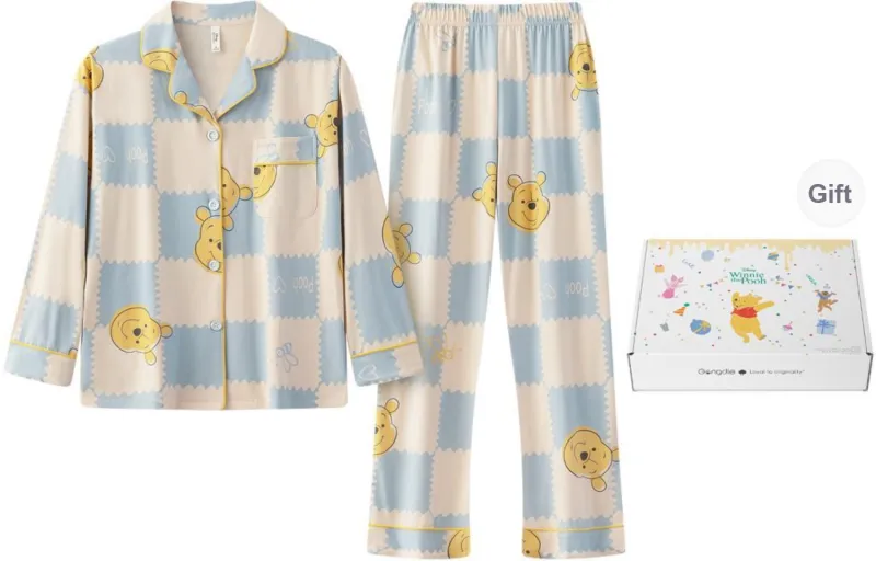 Gongdie x Disney Pajama Set Unisex Gift Box Set-7