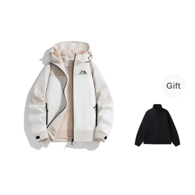 Feiyue Water-Resistant Windproof Warm Water-Repellent Windbreaker Jacket Unisex-32