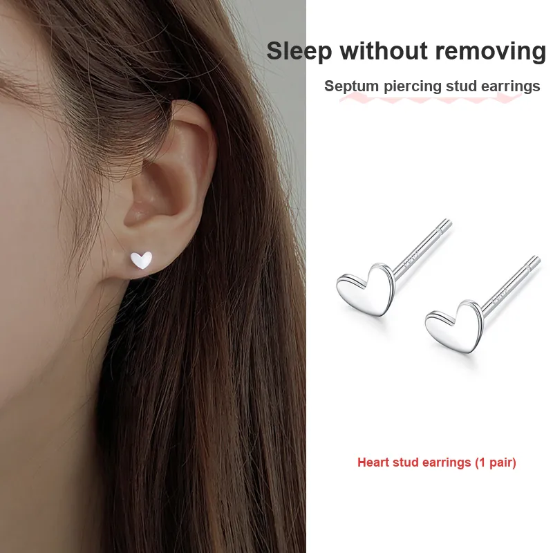 ETAHLOVE Sterling Silver Stud Earrings Women's Surprise For Bestie Girlfriend's Birthday-13