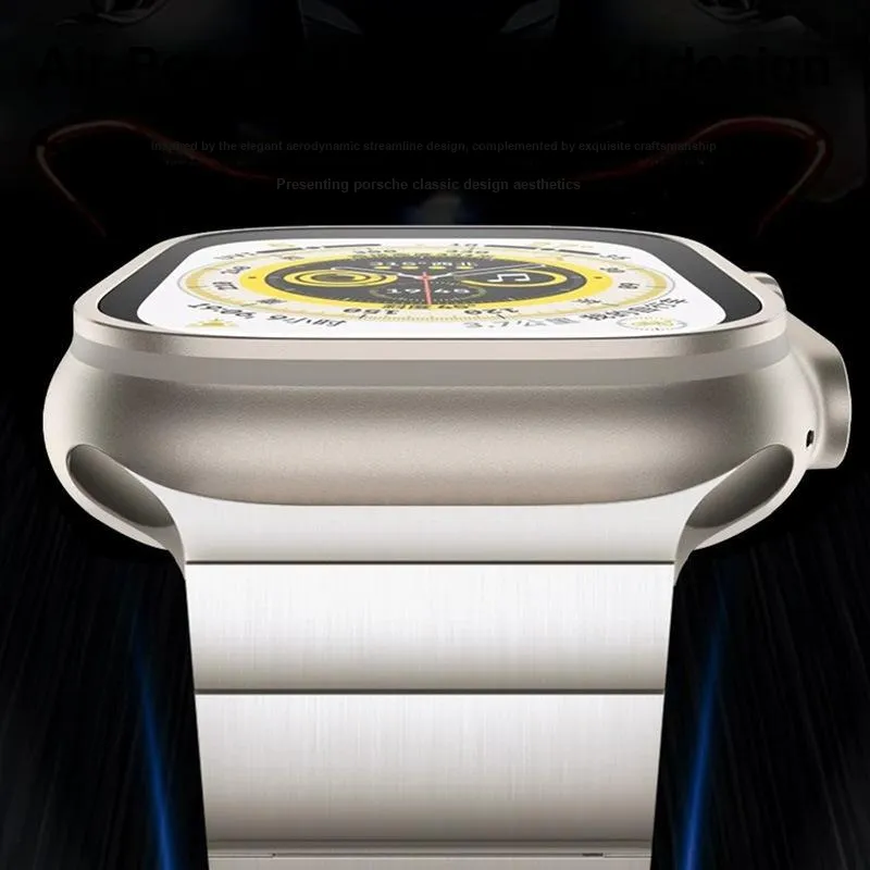 MSSM Watch Band Apple Compatibility Stainless Steel Material-2