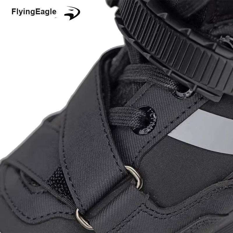 FLYING EAGLE Inline Skates Wild Street FSK City Street Racing, Trickster Drifting Unisex Silver Black-3