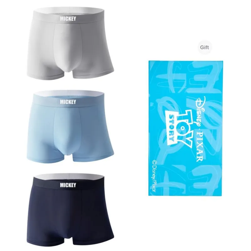Disney Mickey Series Underpants Men's Shopping Bag Combo Set-12