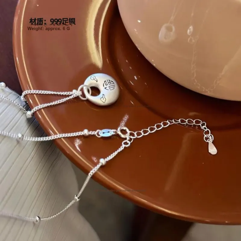 AITAO 999 Fine Silver Necklaces Women's-2