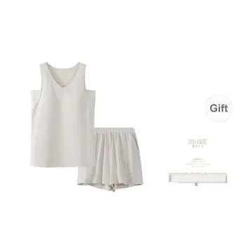 XIA.WA.ZHI.XIU Pajama Gift Box Women's White