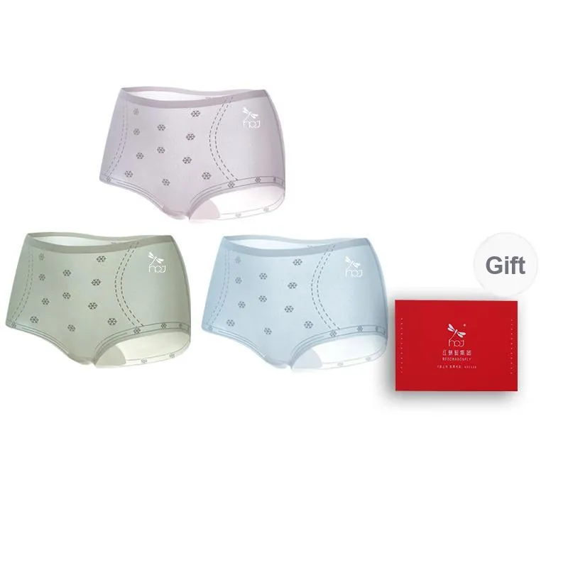 RED DRAGONFLY Underpants Women's 3 Pack Gift Box Set-9