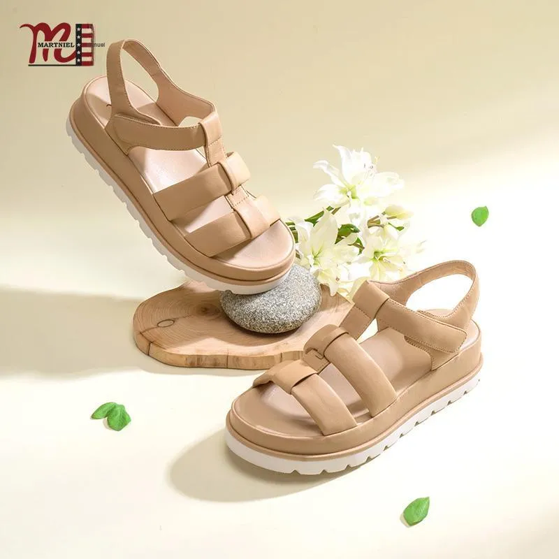 Martniel Roman Sandals Women's Apricot-4