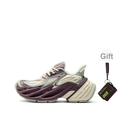 OGR Амортизация устойчивость к истиранию ударопрочный увеличенная высота низкий топ кроссовки с подошвой унисекс фуксия